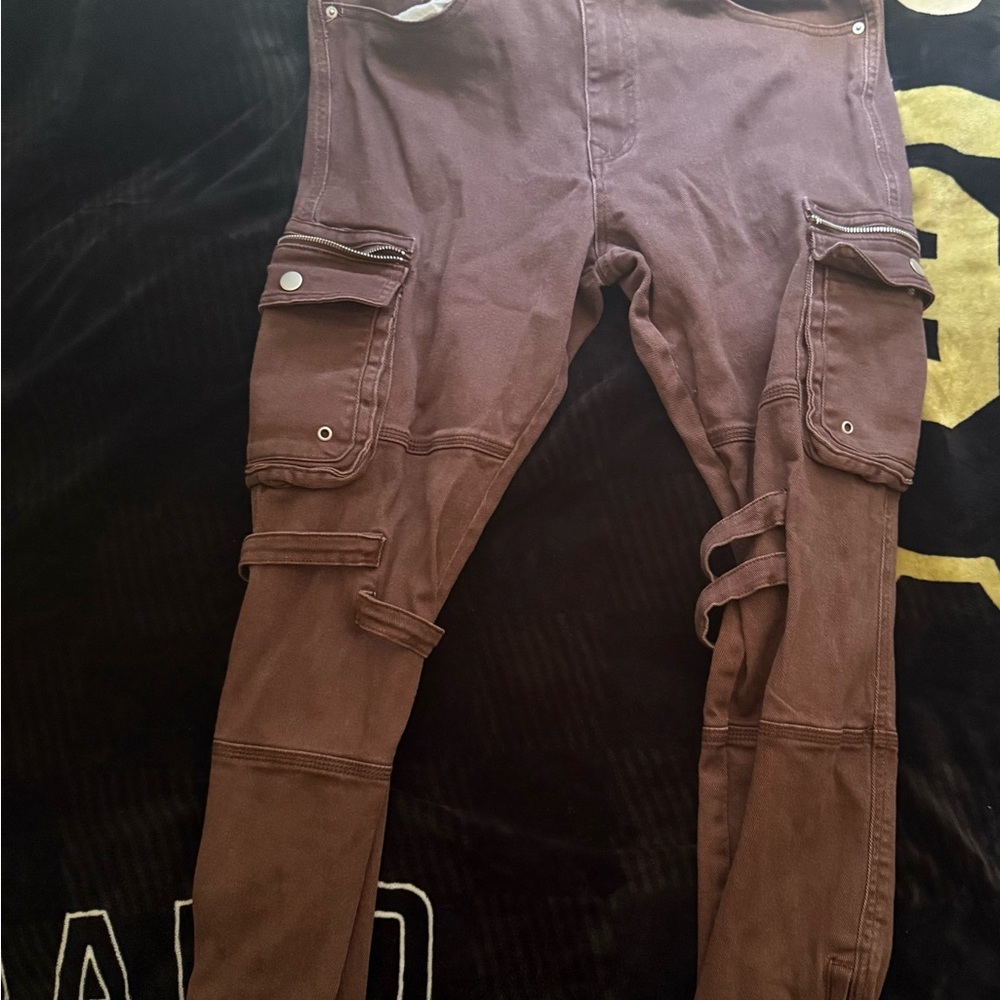 Forever 21 Chocolate Cargo Pants